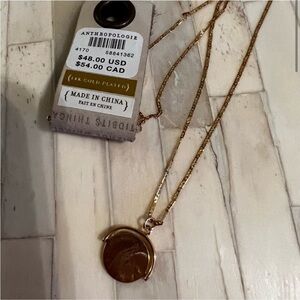 Anthropologie necklace